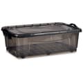 Pikkukuva 2 / 3: Säilytyslaatikko renkailla Antrasiitinharmaa Muovinen 30 L 40 x 20,5 x 63 cm (6 osaa)