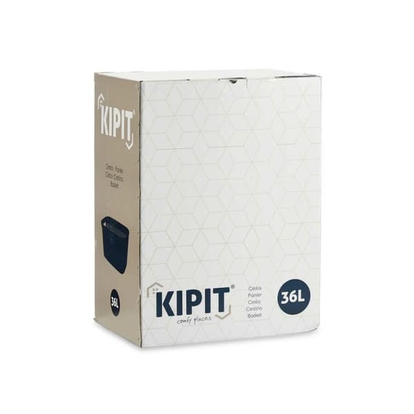 Pyykkikori Kipit TP7001-1 Kerma Muovinen 36 L 36 x 25,5 x 52,5 cm (12 osaa)
