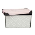Pikkukuva 3 / 3: Säilytyslaatikko kannella Kipit Vibes Pinkki Muovinen Nuolet 5 L 19 x 13,5 x 29,5 cm (12 osaa)