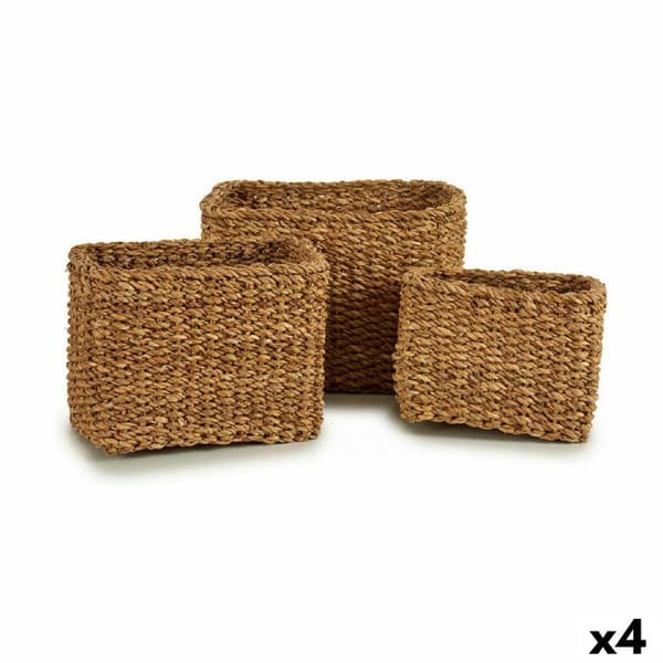 Set med kurve Brun (4 enheder)