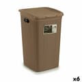 Pikkukuva 1 / 3: Pyykkikori Stefanplast Elegance Beige Muovinen 50 L 36,5 x 54,5 x 38 cm (6 osaa)
