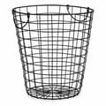 Pikkukuva 2 / 2: Kori Kinvara W5759-M Musta Teräs 30 x 30 x 30 cm Kahvoilla (8 osaa)