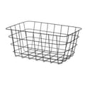 Miniatyrbild 2 av 2: Multifunktionell korg Kinvara W579K-M BLACK Svart Metall 30,3 x 14 x 22,5 cm Rektangulär (6 antal)