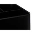 Miniatyrbillede 4 af 4: Multibrug kurv Bestik Sort Metal 18 x 13,3 x 15,3 cm (6 enheder)
