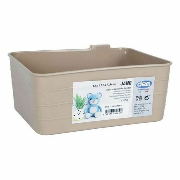 Förvaringslåda Dem Jano 18 x 13,5 x 7,5 cm (36 antal)