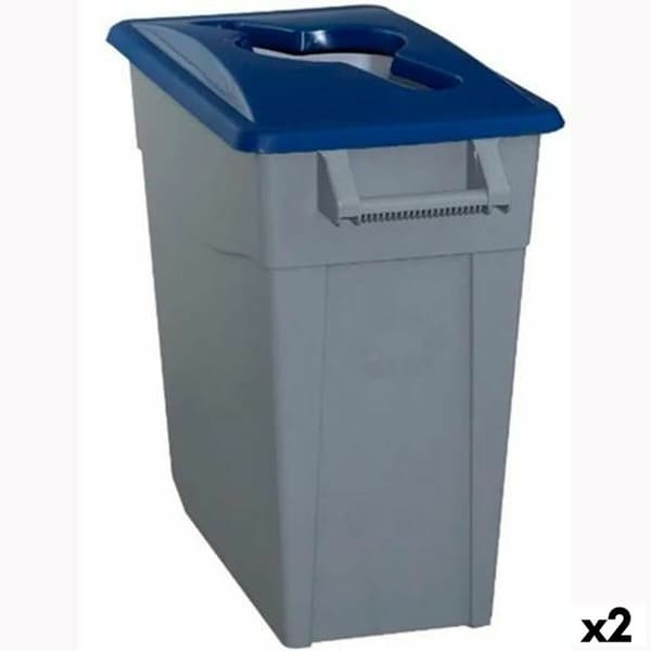 Kierrätysastia Denox Sininen 65 L (2 osaa)