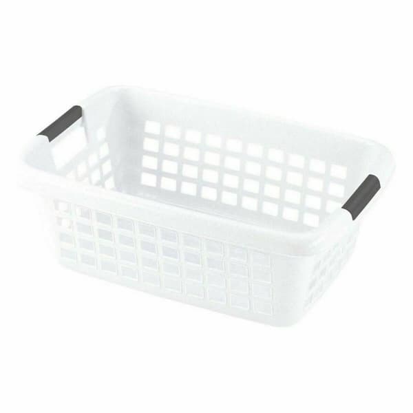 Pyykkikori Kahvoilla Valkoinen 70 L (6 osaa)