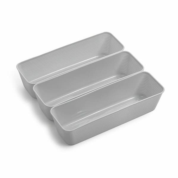 Skuffeopdeler Dem Plastik MULTIFUNKTIONEL (3 Dele) (24 enheder)