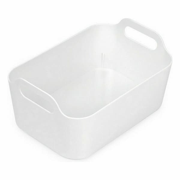 Multibrug kurv Confortime Hvid 33 x 23,5 x 15,4 cm (12 enheder)