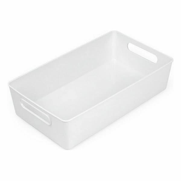 Multibrug kurv Confortime Hvid 38 x 22 x 9,5 cm (10 enheder)