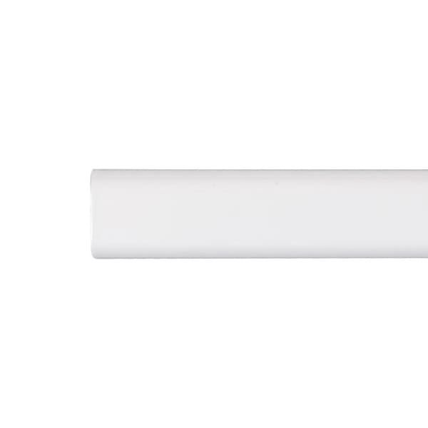 Garderobestang Stor Planet Cintacor Hvid Oval 200 cm 15 x 25 mm