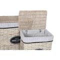 Pikkukuva 4 / 5: Pyykkikori Home ESPRIT Valkoinen Ruskea Musta Harmaa Luonnollinen korihuonekalut Shabby Chic 47 x 35 x 55 cm 5 Kappaletta