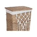 Pikkukuva 3 / 5: Pyykkikori Home ESPRIT Valkoinen Luonnollinen korihuonekalut Shabby Chic 47 x 35 x 55 cm 5 Kappaletta