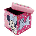 Miniatyrbild 2 av 2: Minnie Seat-puff och förvaringslåda - Miraculous - Rosa - Barn - 30x30x30cm - Tyg