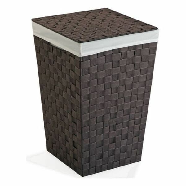 Tvättkorg Textil (33 x 52 x 33 cm) - Grå