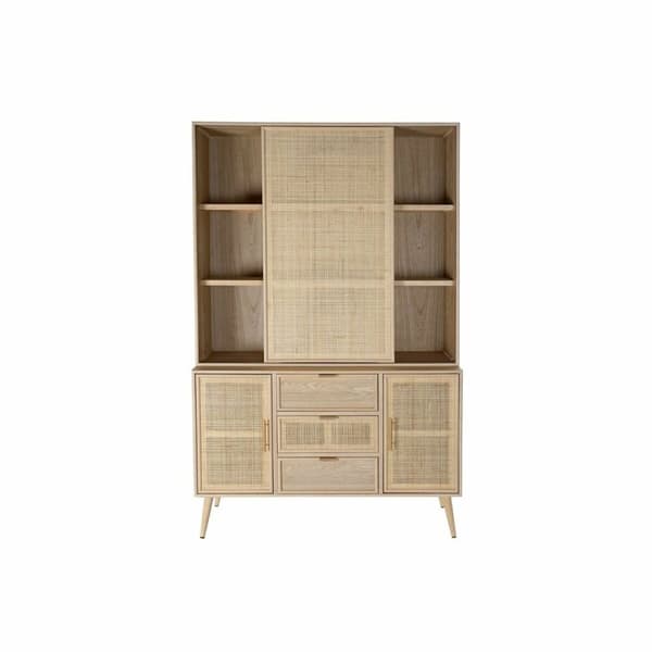 Visningsställ DKD Home Decor 120 x 38,5 x 196 cm Naturell Trä MDF