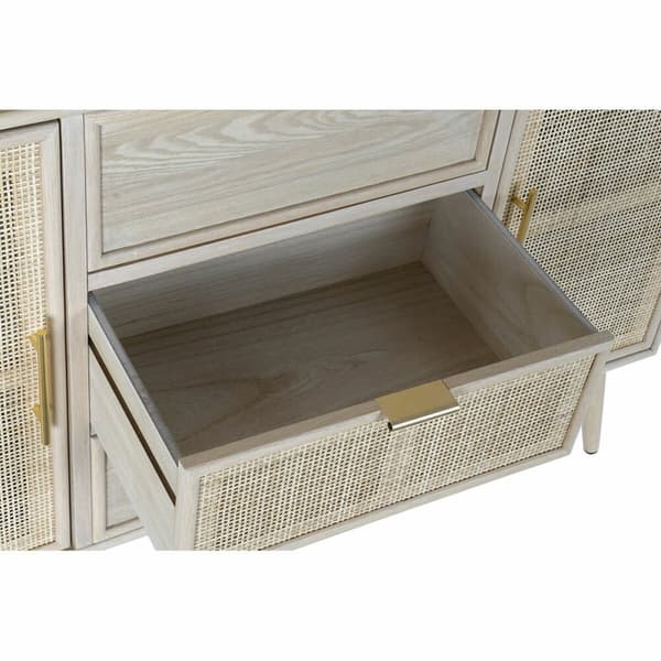 Visningsställ DKD Home Decor 120 x 38,5 x 196 cm Naturell Trä MDF