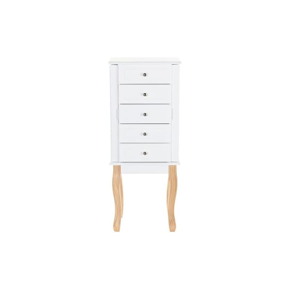 Smyckeskrin med ben DKD Home Decor Speglar MDF Romantisk (37 x 27 x 90 cm)