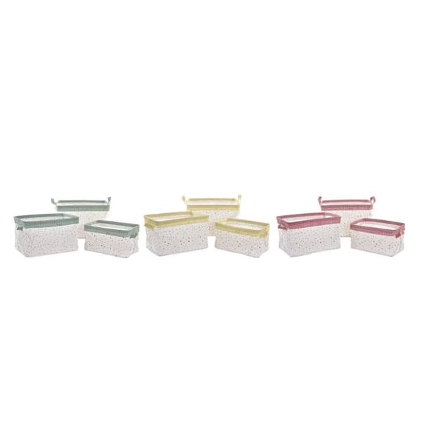 Korg - set DKD Home Decor 35 x 21 x 20 cm