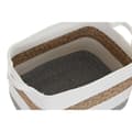 Miniatyrbild 4 av 4: Korg - set DKD Home Decor Vit Naturliga fibrer 36 x 27 x 27 cm 3 Delar