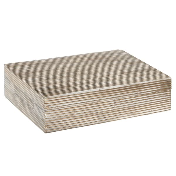 Smyckeskrin DKD Home Decor Kräm Harts Ben 20,5 x 13 x 5,5 cm