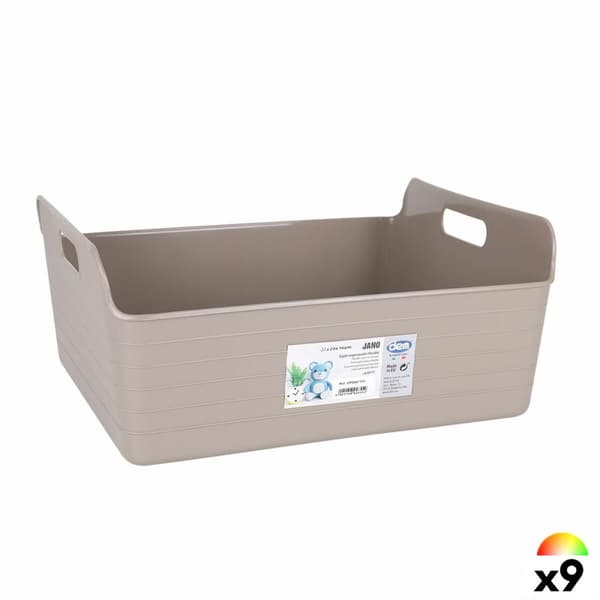 Allsidig låda Confortime Jano Flexibel 37 x 29 x 16 cm (9 antal)