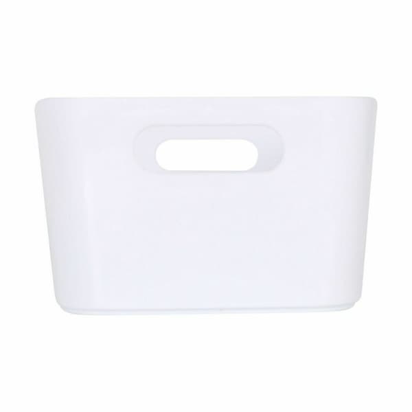 Multifunktionell korg Confortime Vit 24 x 16,5 x 10 cm (24 antal)