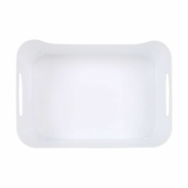 Multifunktionell korg Confortime Vit 24 x 16,5 x 10 cm (24 antal)