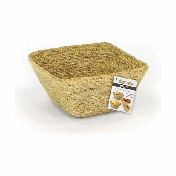 Multifunktionell korg Privilege Sjögräs Fyrkantig 8 x 8 x 7 cm (24 antal)