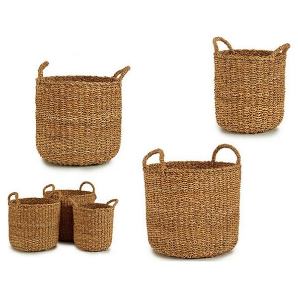 Set med kurve Gift Decor BDH-12 Brun Tang