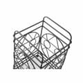 Miniatyrbillede 2 af 3: Bestikdræner DKD Home Decor Sort Metal Geometri 12 x 12 x 20 cm