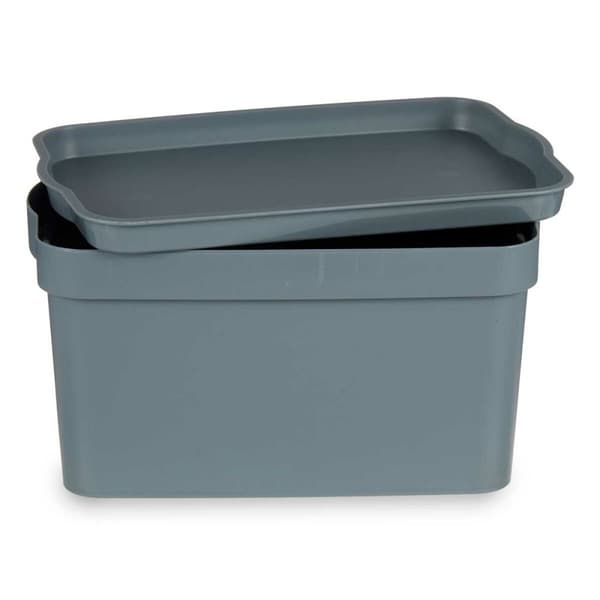 Multifunktionel Æske Kipit TP592-2 Grå Plastik 2,3 L 13,5 x 11 x 20 cm (24 enheder)