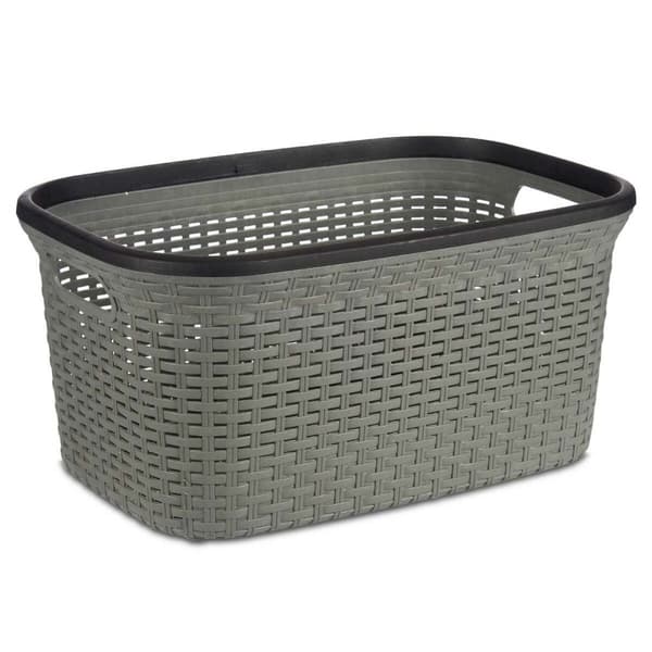 Vasketøjskurv Kipit TP7001-2 Grå Plastik 36 L 36 x 25,5 x 53 cm (12 enheder)