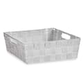 Miniatyrbillede 2 af 4: Multibrug kurv Kipit A3-693109 Hvid Klæde 3 L 23 x 8 x 27 cm 27 x 8 x 23 cm (48 enheder)