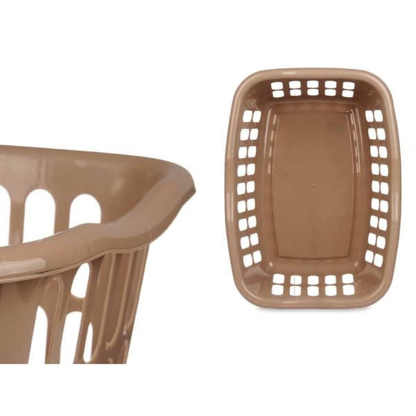 Kurv Kipit 8067-T Taupe polypropylen 50 L 58 x 24 x 42 cm (12 enheder)