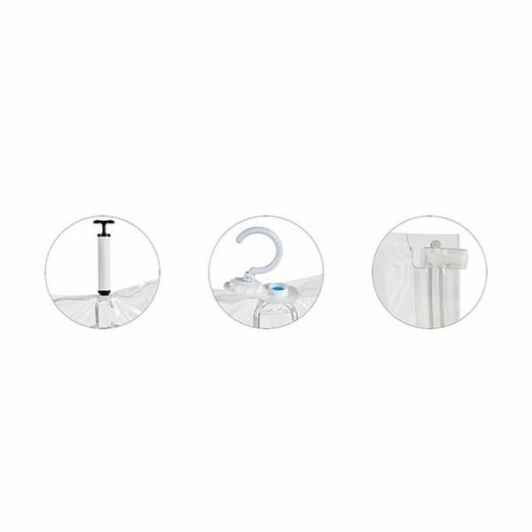 Vakuumposer Kipit 58096 Gennemsigtig Polyetylen Plastik 60 x 90 cm (12 enheder)