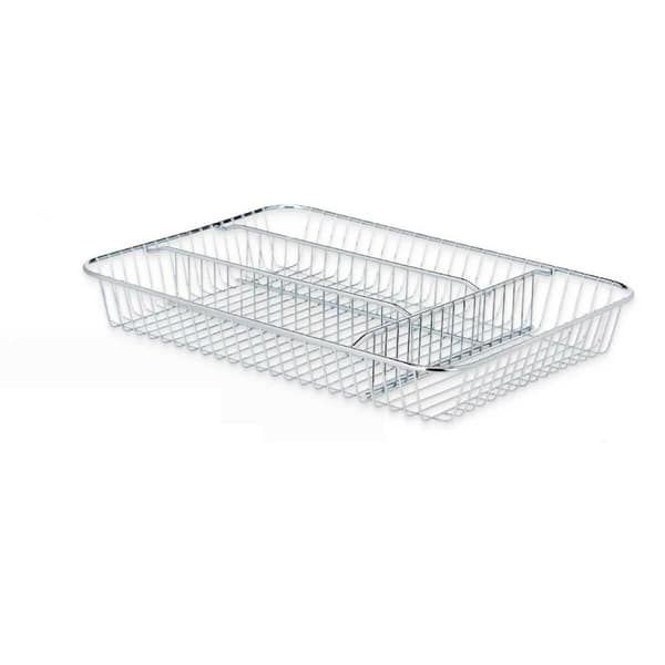 Bestikholder Kinvara CN-W7267-1 CHROME Sølvfarvet Sølv Metal 26 x 4,5 x 35,5 cm (6 enheder)