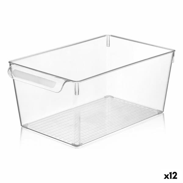 Multifunktionel Æske Quttin Gennemsigtig 20 x 32,5 x 14 cm (12 enheder)