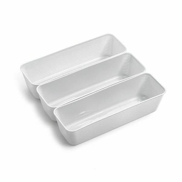 Skuffeopdeler Dem Plastik MULTIFUNKTIONEL (3 Dele) (24 enheder)