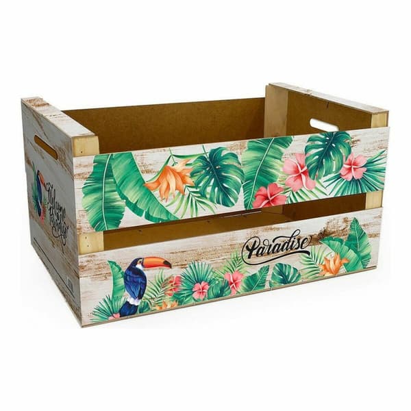 Opbevaringsboks Confortime Paradise (3 enheder) (44 x 24,5 x 23 cm)