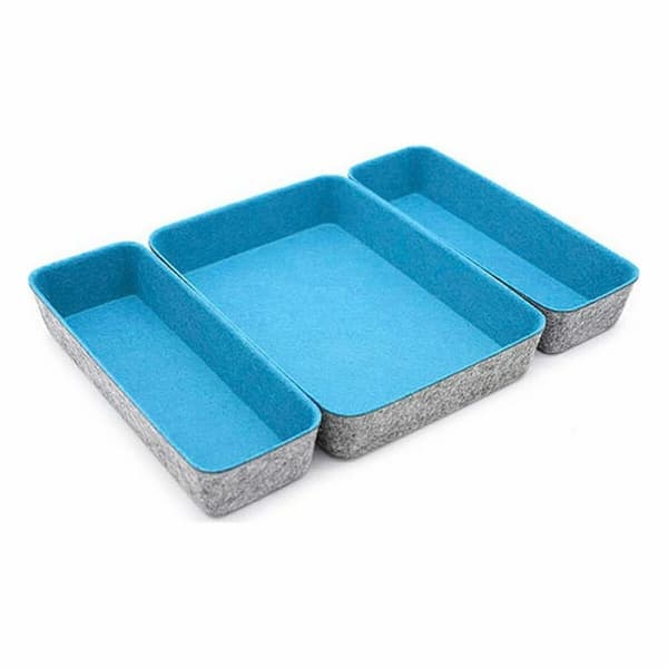 Skuffeopdeler Confortime Filt 28 x 20,5 x 5,3 cm 3 Dele (6 enheder)