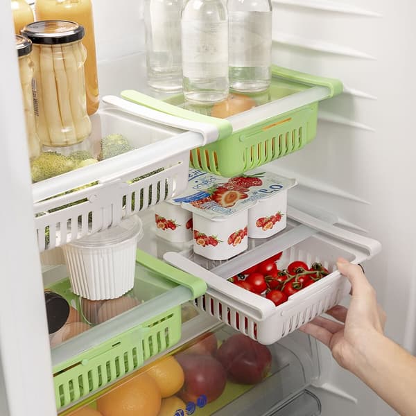 Justerbar kjøleskaporganisator Friwer InnovaGoods 2 enheter
