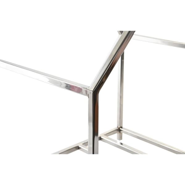 Brændeholder DKD Home Decor Rustfrit stål (40 x 30 x 50 cm)