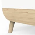 Miniatyrbillede 4 af 6: Kiste Demeyere Hvid 82,4 x 39,1 x 58,9 cm