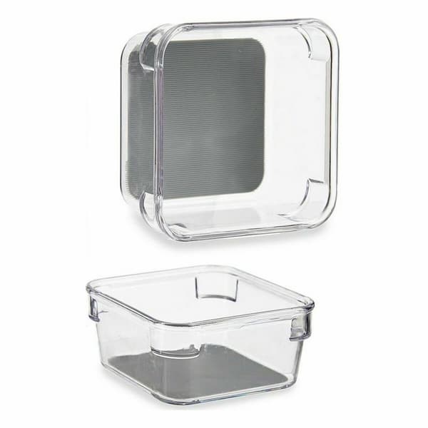 Skuffeopdeler Kinvara W623309 Grå Genbrugt plastik 9,3 x 4,5 x 9,3 cm (24 enheder)
