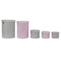 Miniatyrbilde 4 av 4: Multifunksjonell kurv DKD Home Decor Grå Rosa polypropylen 42 x 42 x 52,5 cm 4 Kg