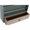 Miniatyrbilde 3 av 3: Flerbruksorganiserer DKD Home Decor LD-181379 Grønn polypropylen Tre MDF 30 x 9 x 17 cm (2 enheter)