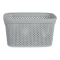 Miniatyrbilde 2 av 3: Kurv Kipit Grå Plast 3 L 16,5 x 12,5 x 23 cm