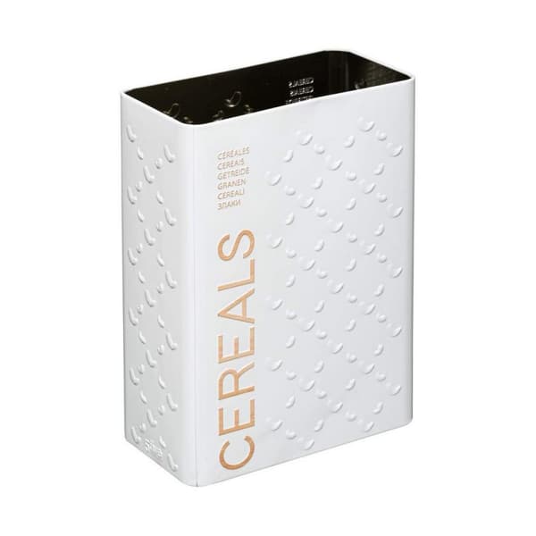 Flerbruksboks Nature Scandi Metall Hvit 750 g