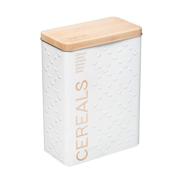 Flerbruksboks Nature Scandi Metall Hvit 750 g